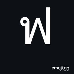 Thai Character Fo Fan Symbol