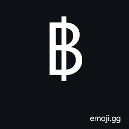 Thai Currency Symbol Baht Symbol