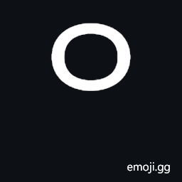 Thai Digit Zero Symbol