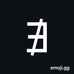 There Does Not Exist Symbol
