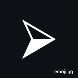 Three-D Top-Lighted Rightwards Equilateral Arrowhead Symbol