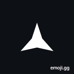 Three Pointed Black Star Symbol