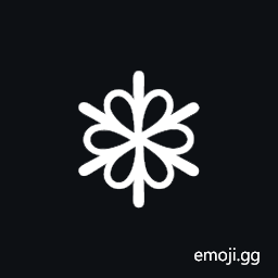 Tight Trifoliate Snowflake Symbol