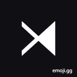 Times with Right Half Black Symbol