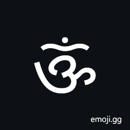Tirhuta Om Symbol