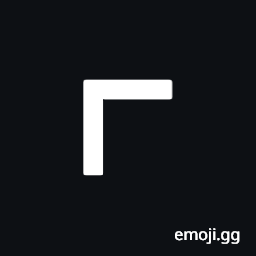 Top Left Corner Symbol