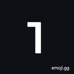 Top Right Half Bracket Symbol