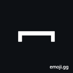 Top Square Bracket Symbol