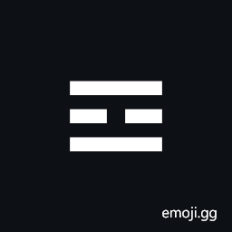 Trigram for Fire Symbol