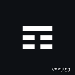 Trigram for Mountain Symbol