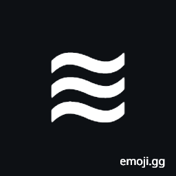 Triple Tilde Symbol