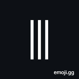 Triple Vertical Bar Binary Relation Symbol