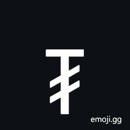 Tugrik Sign Symbol