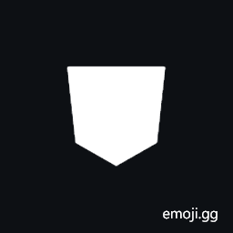 Turned Black Shogi Piece Symbol