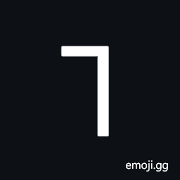Turned Sans-Serif Capital L Symbol