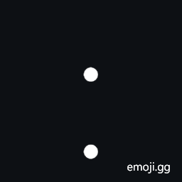 Two Dot Punctuation Symbol