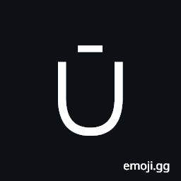 Union with Overbar Symbol