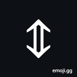 Up Down Double Arrow Symbol