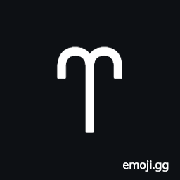 Up Fish Tail Symbol