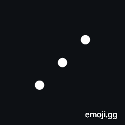 Up Right Diagonal Ellipsis Symbol