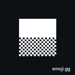 Upper Half Block And Lower Half Inverse Medium Shade Symbol