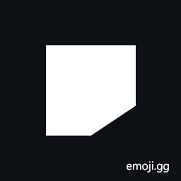 Upper Left Block Diagonal Lower Centre To Lower Middle Right Symbol