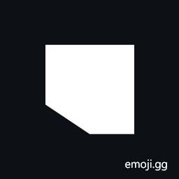 Upper Right Block Diagonal Lower Middle Left To Lower Centre Symbol