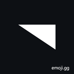 Upper Right Block Diagonal Upper Left To Lower Middle Right Symbol