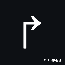 Upwards Arrow with Tip Rightwards Symbol
