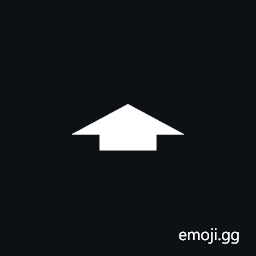 Upwards Compressed Arrow Symbol