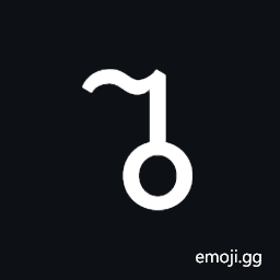 Vai Digit Seven Symbol