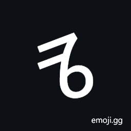 Vai Syllable Ca Symbol