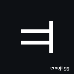 Vertical Bar Double Left Turnstile Symbol