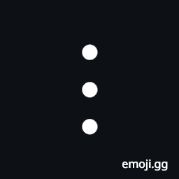 Vertical Ellipsis Symbol