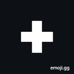 Very Bold Greek Cross Symbol