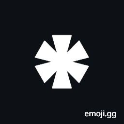 Very Heavy Six Spoked Asterisk Symbol