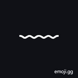 Wavy Low Line Symbol