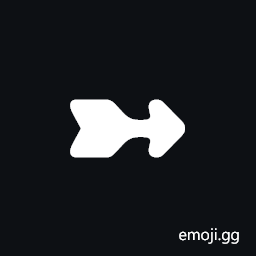 Wedge-Tailed Rightwards Arrow Symbol