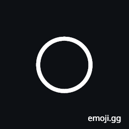 White Circle Symbol