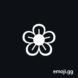 White Florette Symbol