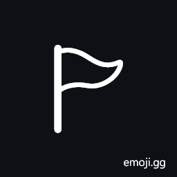 White Pennant Symbol