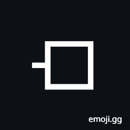 White Square with Leftwards Tick Symbol