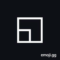 White Square with Lower Left Quadrant Symbol