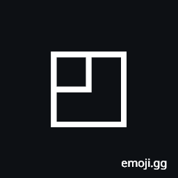 White Square with Upper Left Quadrant Symbol