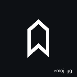 White Up-pointing Chevron Symbol
