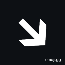 Wide-Headed South East Medium Barb Arrow Symbol