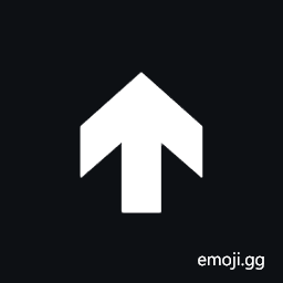 Wide-Headed Upwards Very Heavy Barb Arrow Symbol