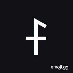 Yi Syllable Ci Symbol