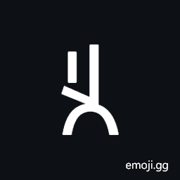 Yi Syllable Gguot Symbol