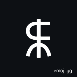 Yi Syllable Jjur Symbol